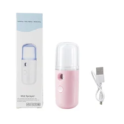 Manufacturer USB Rechargeable Moisturizing Facial Spray Portable Mini Face Nano Mist Spray