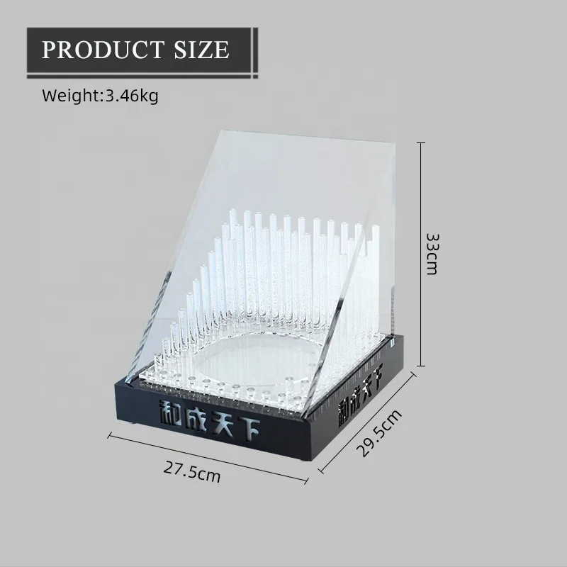 Hot Sale Wine Holder LED Display racks Bottle Presenter Glorifiers for bar night club party