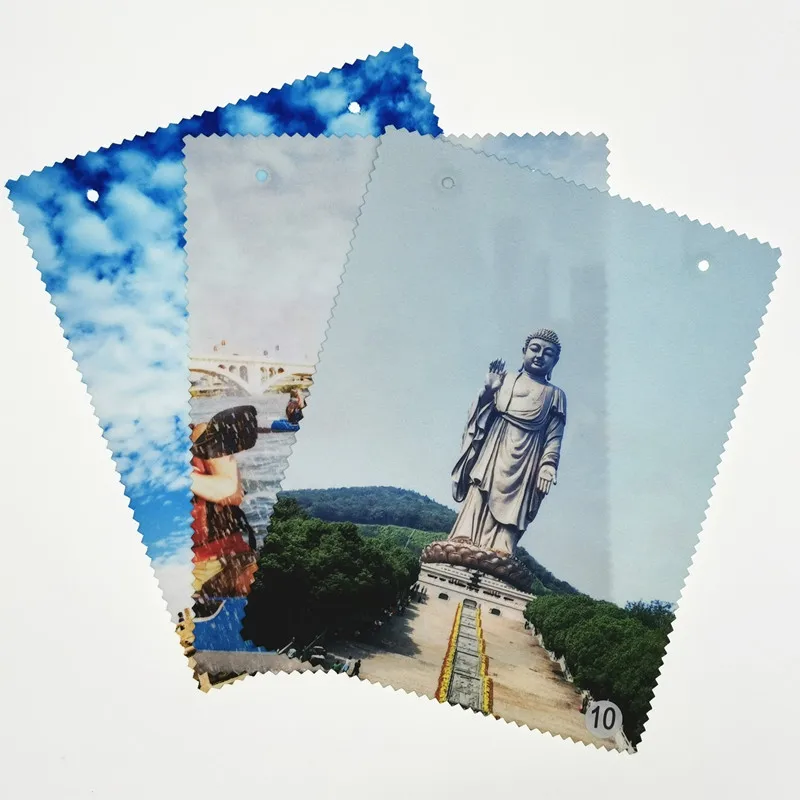 Высококачественная салфетка для чистки линз из микрофибры с принтом