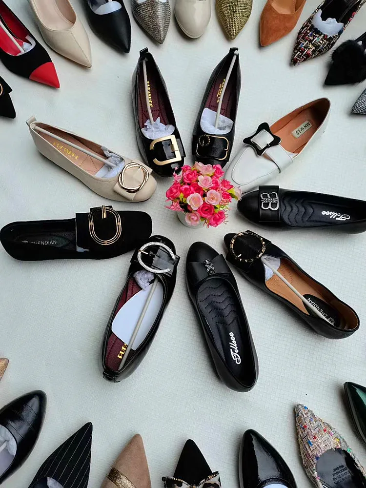 
WZY factory bulk wholesale ladies high heels stock mixed spot 