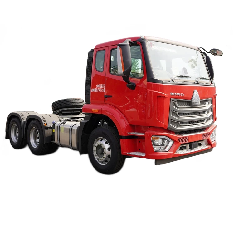 Прямая продажа SINOTRUK HOWO N7 400 л.с. Euro 2 10-колесный тягач 6x4 Тяжелая Weichai двигатель задняя камера