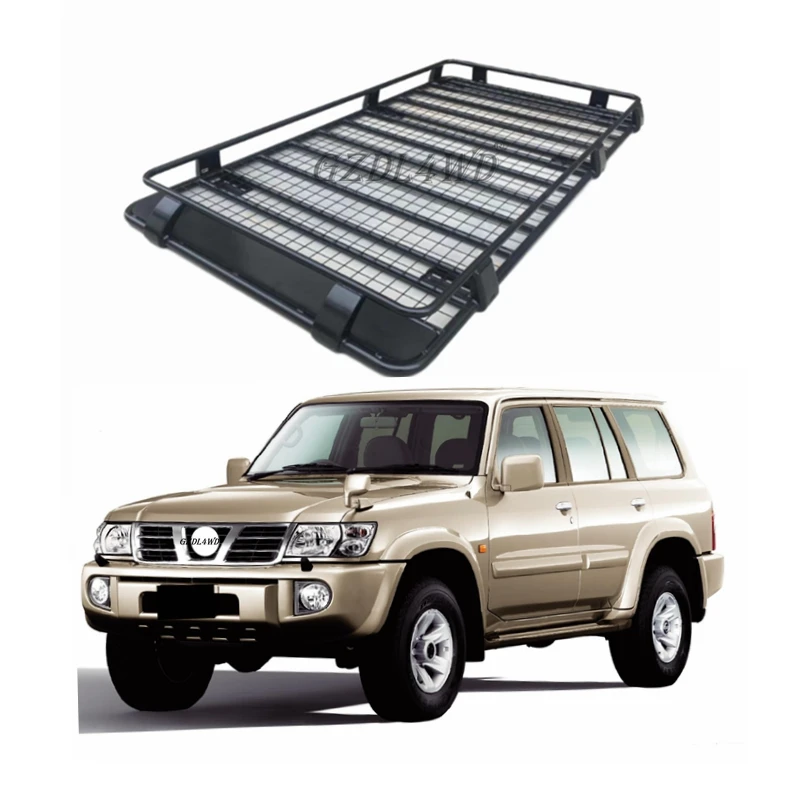 Стальные багажники на крышу для патруля Y61 GU Series 1 2 3 2002-2018 4x4 аксессуары внедорожников