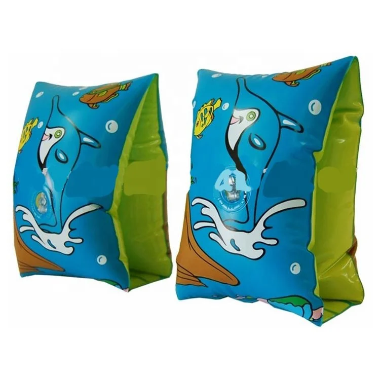 Custom Animal Picture Adult Kids Inflatable Swimming Armbands Intex