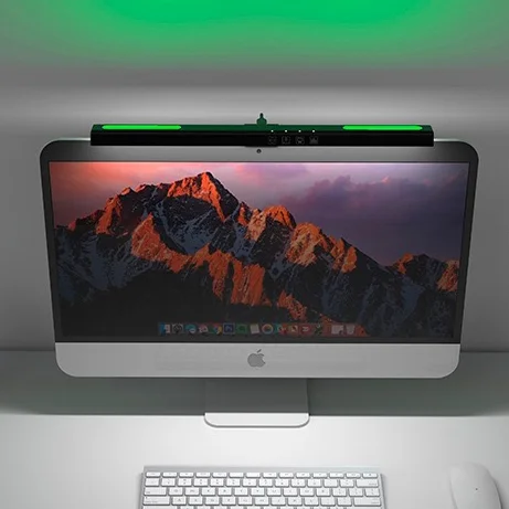 Cool Gamer Modern RGB Monitor Light Bar Touch Control USB Power Supply Computer Eye Protection LED Reading Bedroom Setup