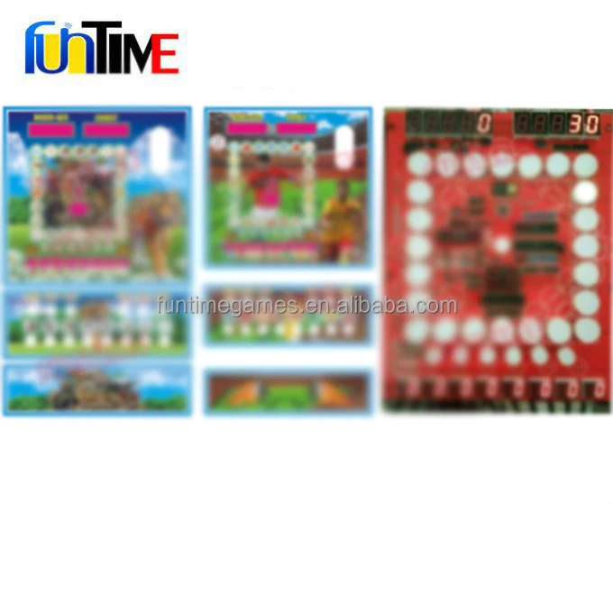 Fruit King 3 Mario Crane Machine Board Game Kit Coin Operated Arcade Board with Amusement PCB Board Material