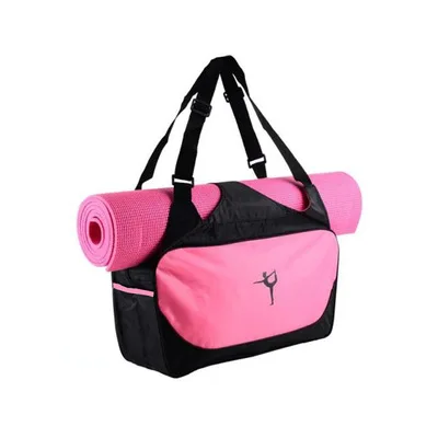 
Custom logo Large capacity Yoga Mat Bags Fitness Bag Exercise Duffel Shoulder Sports Bag 