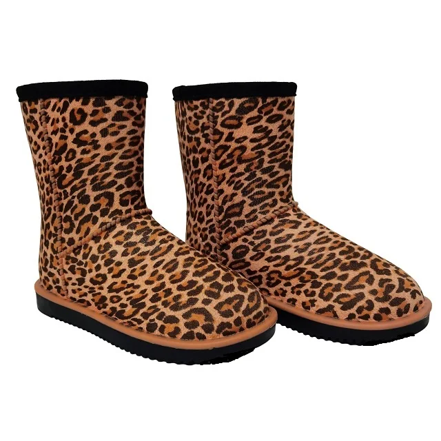 PVC TPE  Outsole  Fake Fur Lining 100% Waterproof  Snow Boots Winter Boots for Kids and Women