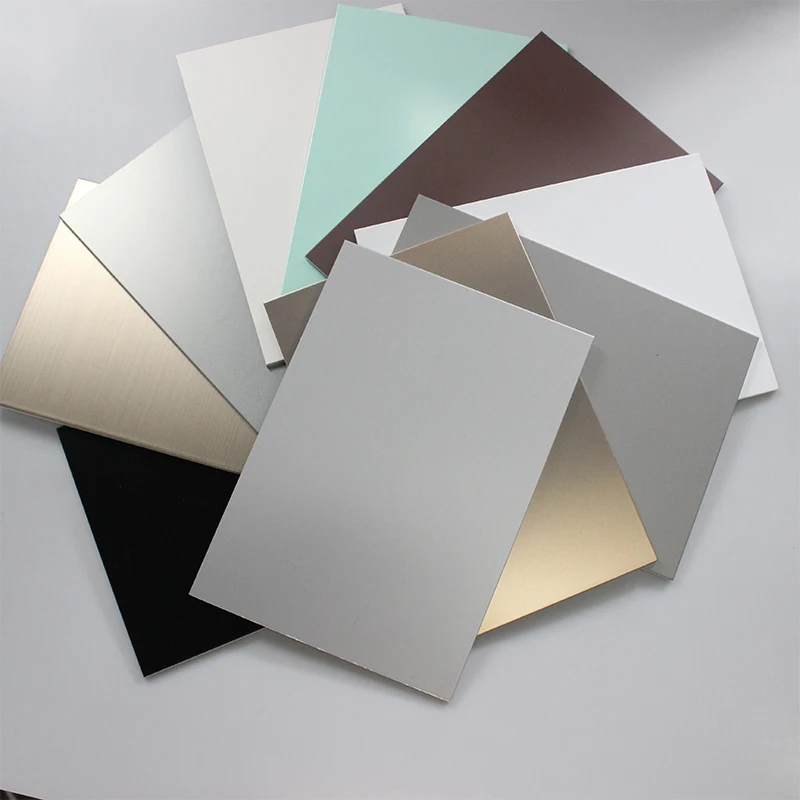 Multi-colored Outdoor Weather Resistance 2mm To 6mm Thickness ACP ACM Sheets Aluminium Composite Panel