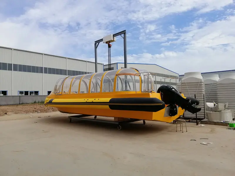 China Grandsea 28 Passenger Fast Speed FRP Water Taxi Boat for sale