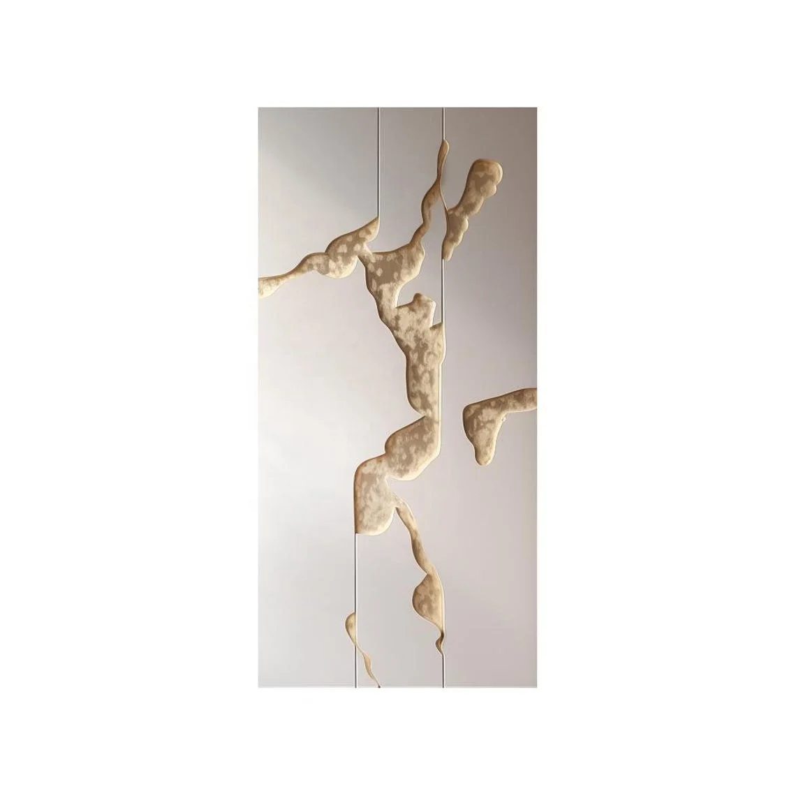 Wood carving artwork textured sculpture home decor Nordic Style luxury modern minimalist art wooden wall decoration