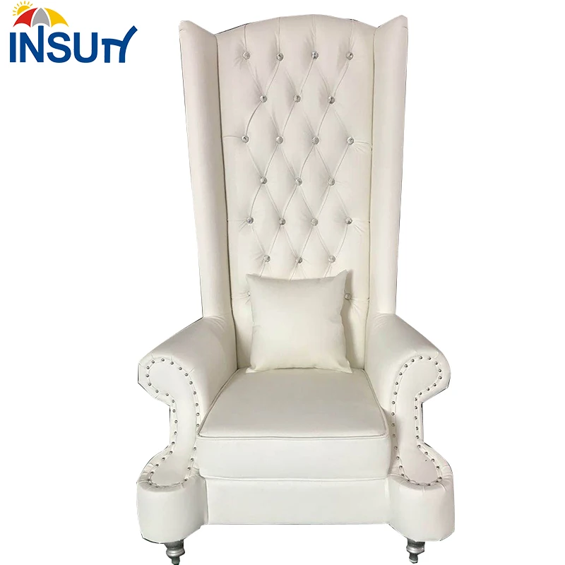Wholesale Cheap Modern Salon Furniture White High Back Foot Spa Manicure chairs Luxury Throne Pedicure Chair