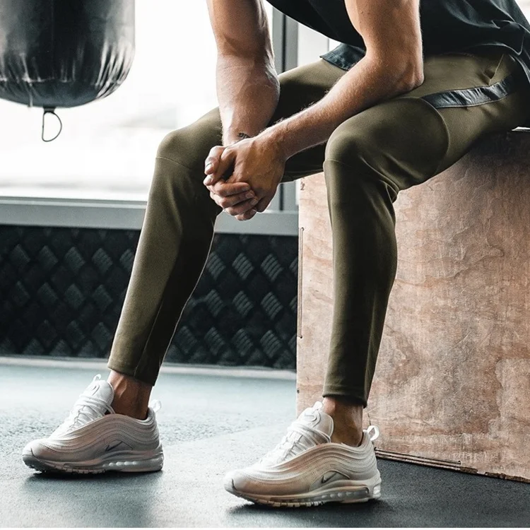 Online shopping men sweatpants fashion men gym joggers pants