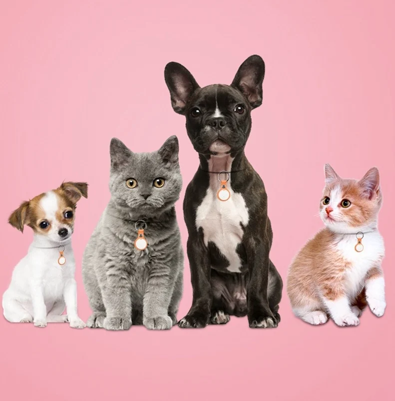 Custom New Smart Bluetooth Finder Locator Tracker Android IOS Universal Pet Tracker Global Pet Locator Airtag Anti-Lose