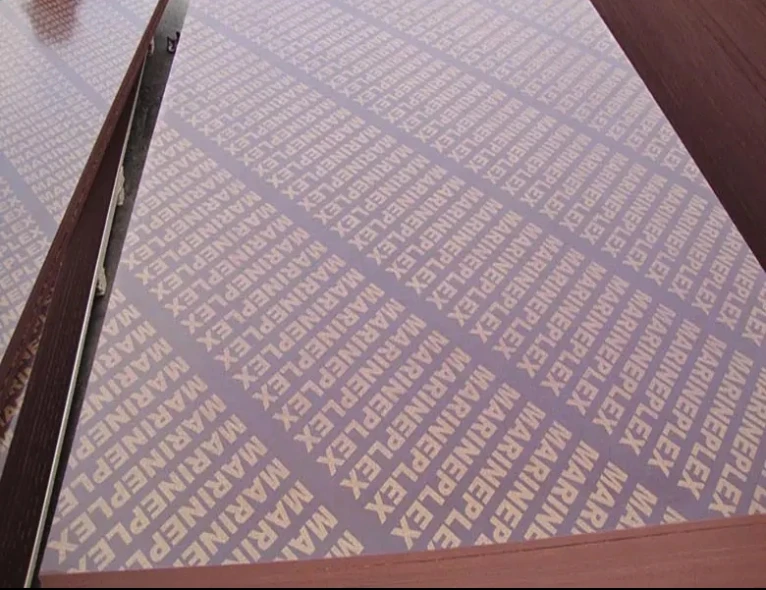Hot Sale Cheap Price 17mm 18mm Black Brown FJ Film Faced Plywood Poplar Core Construction Plywood Building Boards