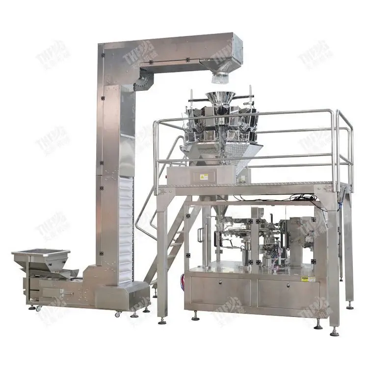 small feed bag packing machine industrial powder dispenser packing machine chips nuts food packing machine