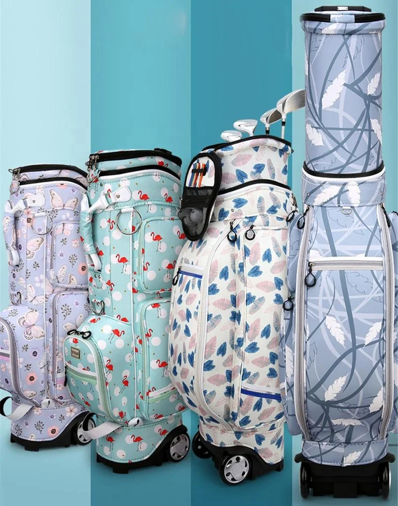 Tour golf bags with full length dividers factory price cart bag golf