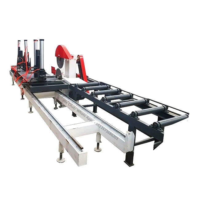 40 л. С. Дизельный мощность раздвижной стол циркулярная пила машина для резки небольших бревен