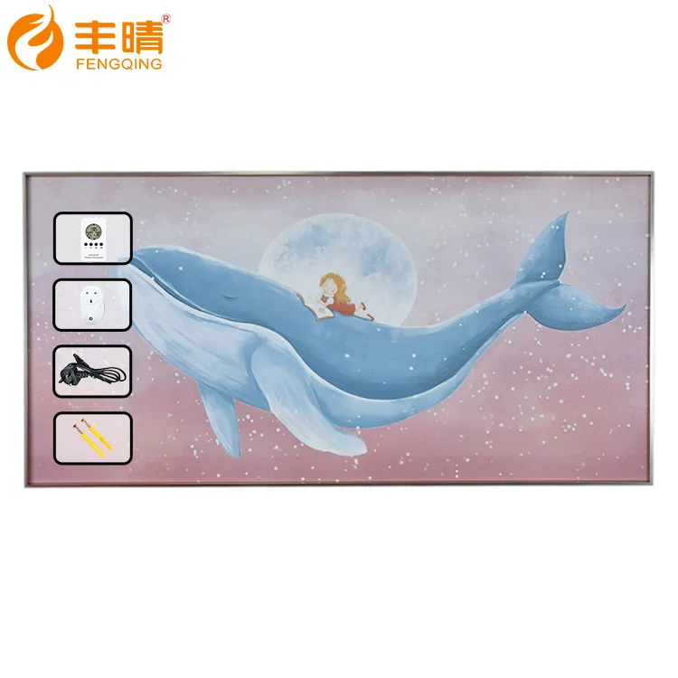 Cerawarm Cartoon design baby room decorative far infrared ceramic picture panel heaters
