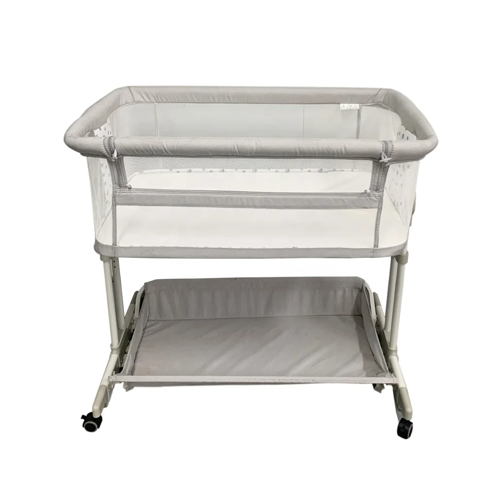 Multifunctional Bassinet Bedside Sleeper Infant Cots Adjustable Portable Newborn Baby Crib
