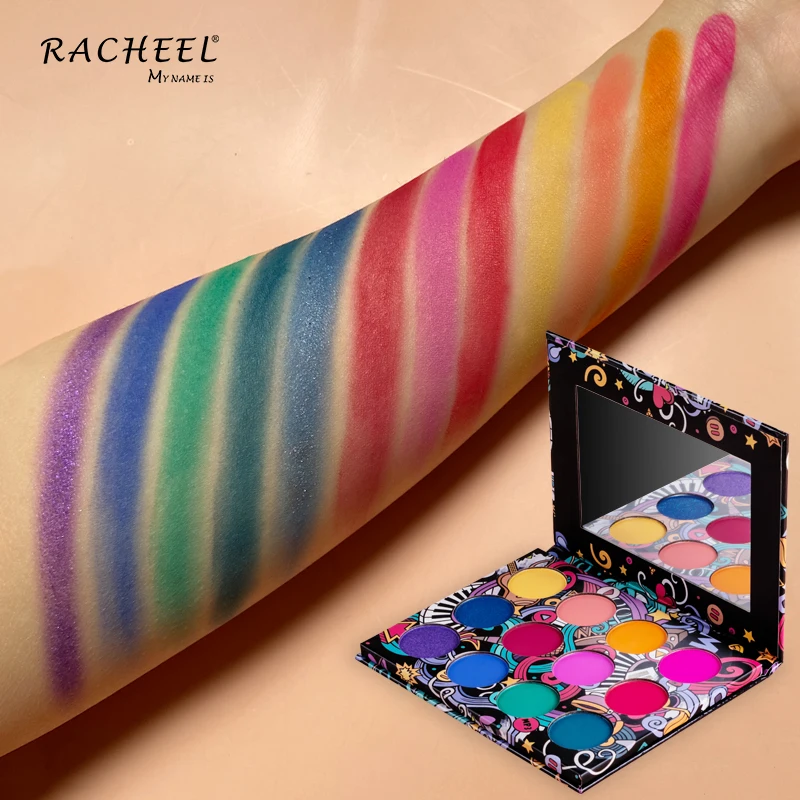 
New Professional Glitter Matte Waterproof Eye Shadow Palette Makeup 12 color Eyeshadow 