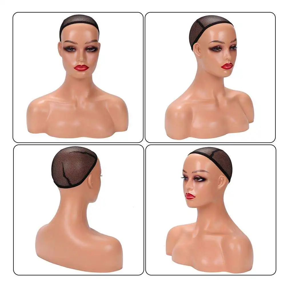 Mannequin Head for Wig Display Training Mannequin Head Realistic Mannequins Female Head