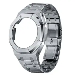 G Shock GA2100 Modified Bezel Replacement Band Sand Blast Stainless Steel Mod Parts Metal Watch Case for Gshock AP GA2100