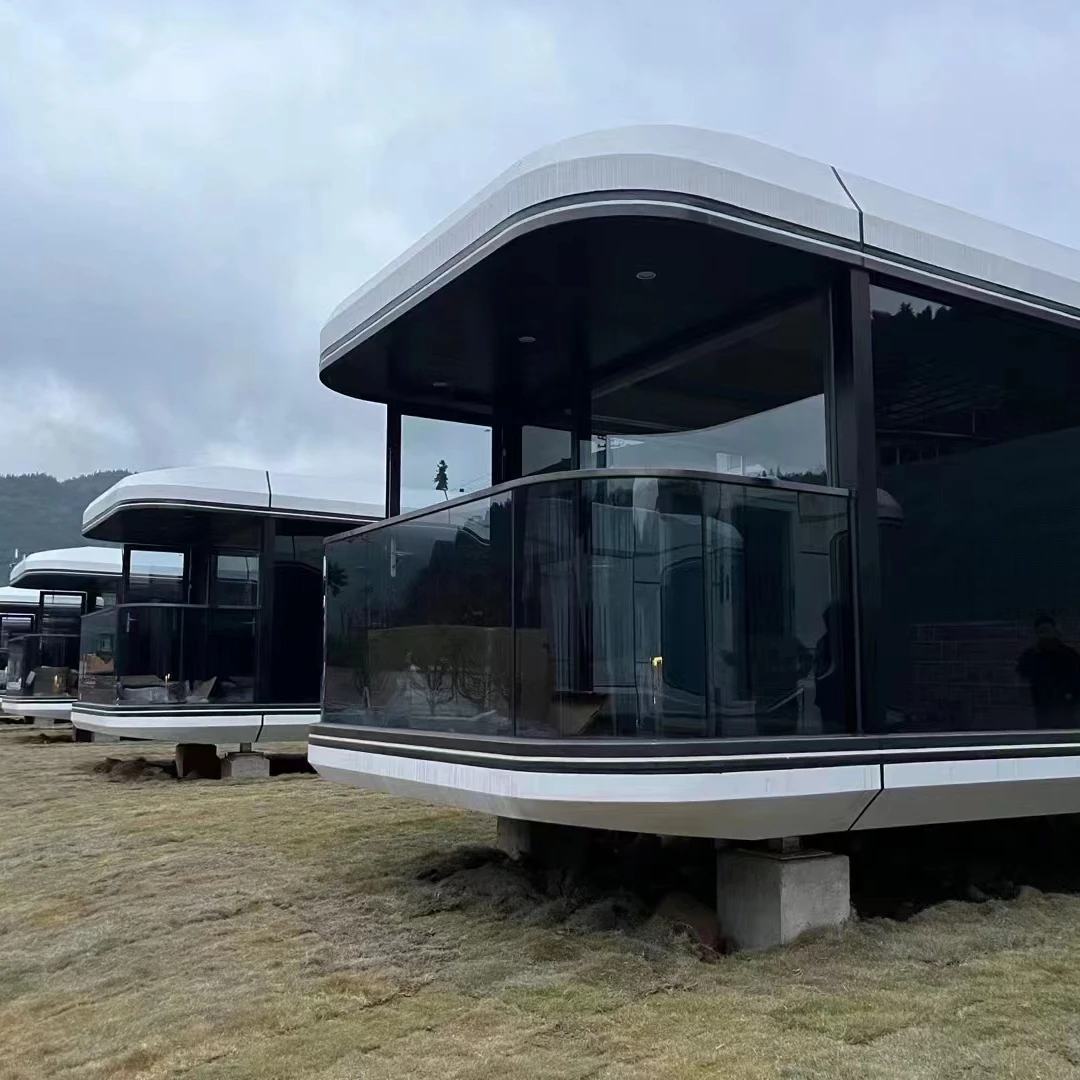 A5 Modern Small Mobile Homes export Tourist Attraction prefabricated house Used In Scenic Spots prefab homes
