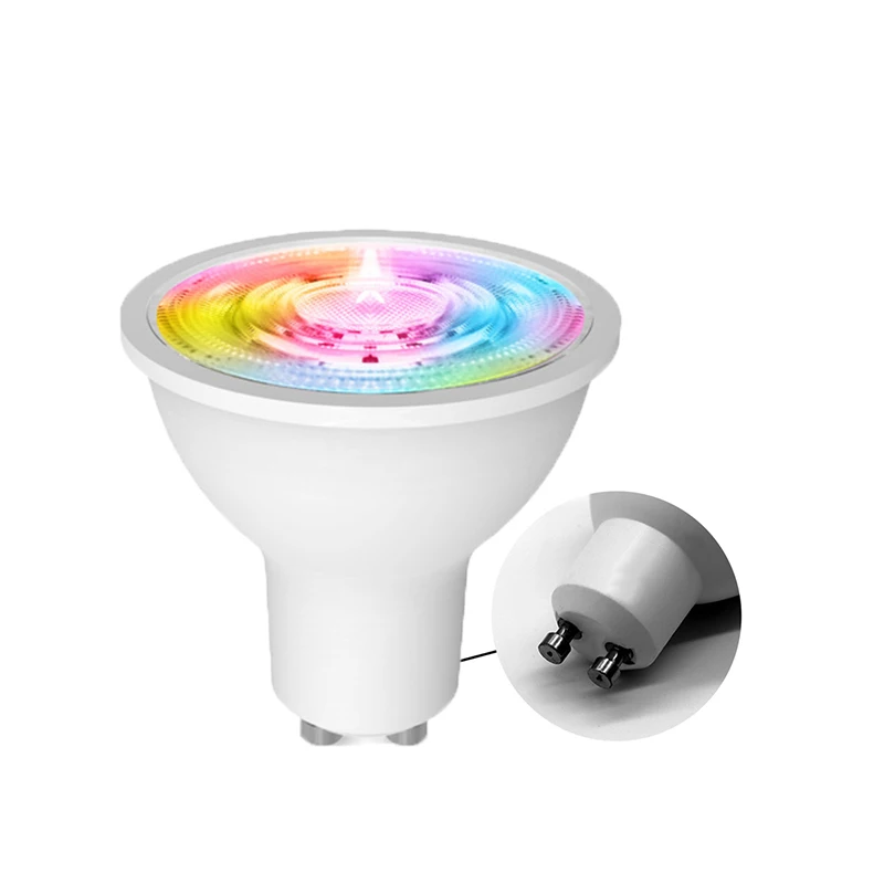 Goove RGBWW Smart Light Bulb 15W 10W 9W 5W WiFi LED Smart Bulbs with E27/B22/E26 Base PC Body Bluetooth Switch