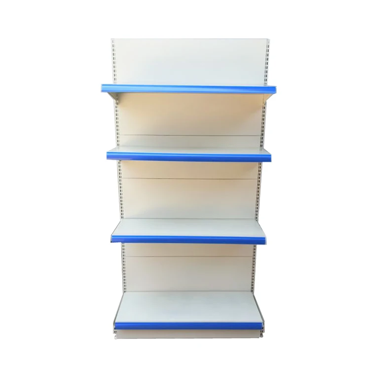 Single Sided Supermarket Shelf Display For Rack