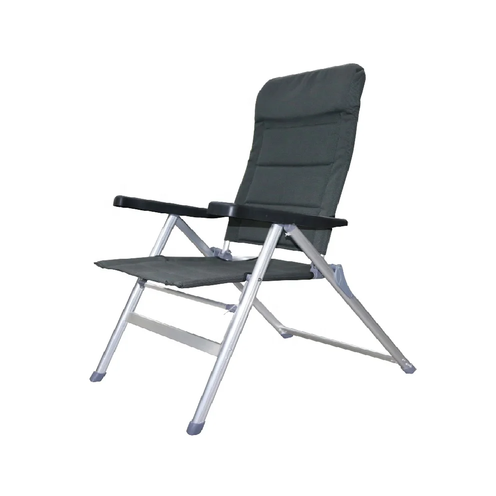 Распродажа складной стул из стали и алюминия с подушкой для
