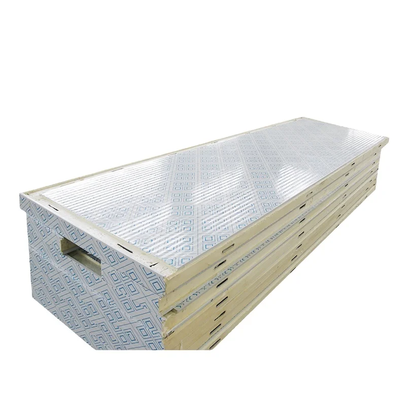High Quality PU Polyurethane Insulated Roof And Wall Sandwich Panel For Cleanroom Peoject