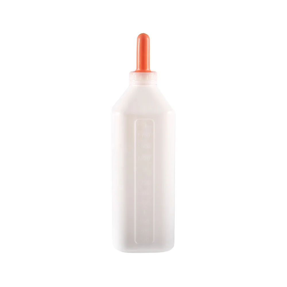 Calf lamb goat Milk Feeder Plastic Milk Bottle 3L Feeding Milk Bottles with Nipple Teats