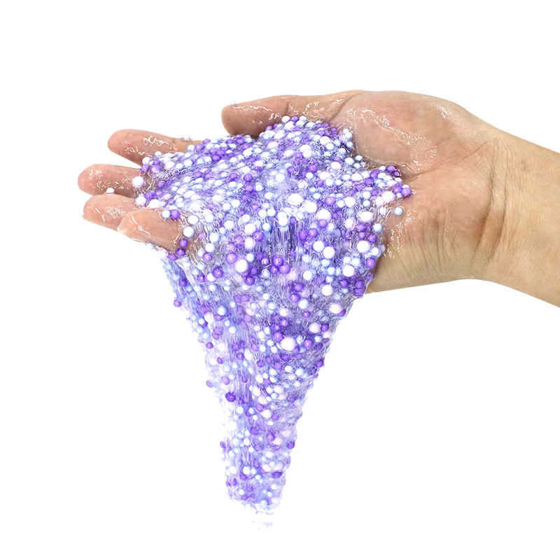  Изготовленная на заказ красочная игрушка DIY Slime мягкая дети пена