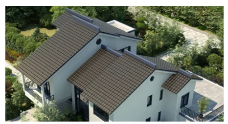 changsun BIPV solar tile rooftop PV modules High strength light corrosion High efficiency green buildings energysolar tile