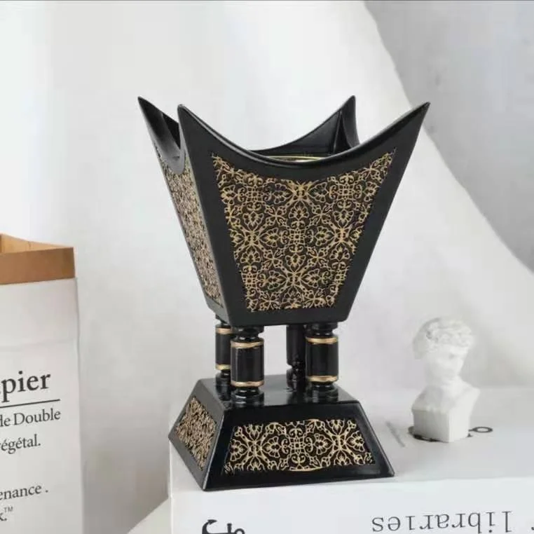 wholesale arabic large lotus buddha middle east arabic incense burner with Make the house fragrant