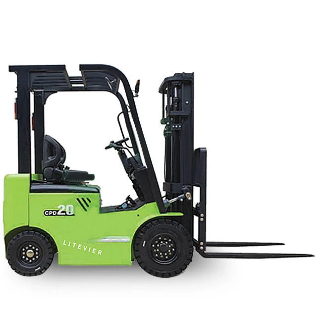 Factory price adjustable fork length and width 4 tons 5 tons automatic handling crane electric pallet stacker electric forklift