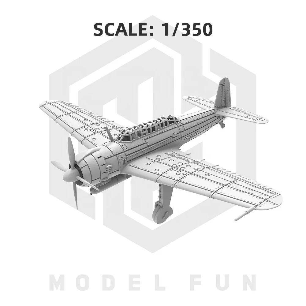 1/350 Nakajima B6 N2 IJN Tenzan Carrier Attack-Bomber  3D PRINTED MODEL NAVY WEAPON MODEL RESIN MODEL MFP35003