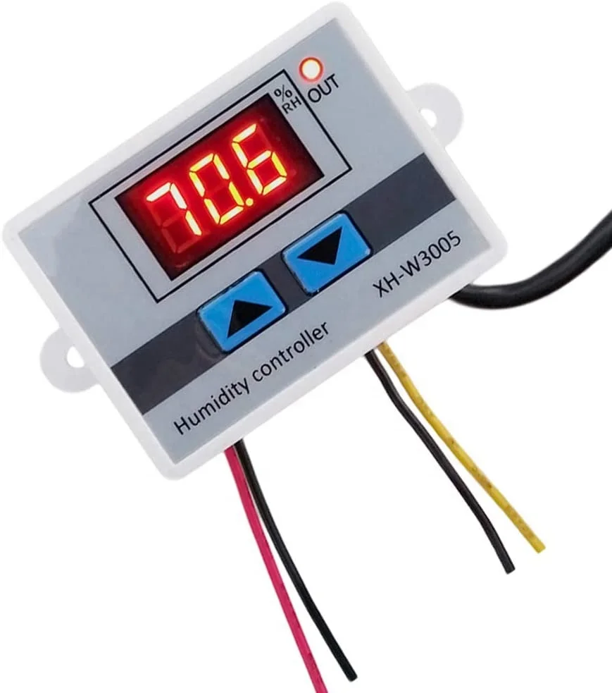 XH-W3005 цифровой регулятор влажности гигрометр для помещений и улицы датчик
