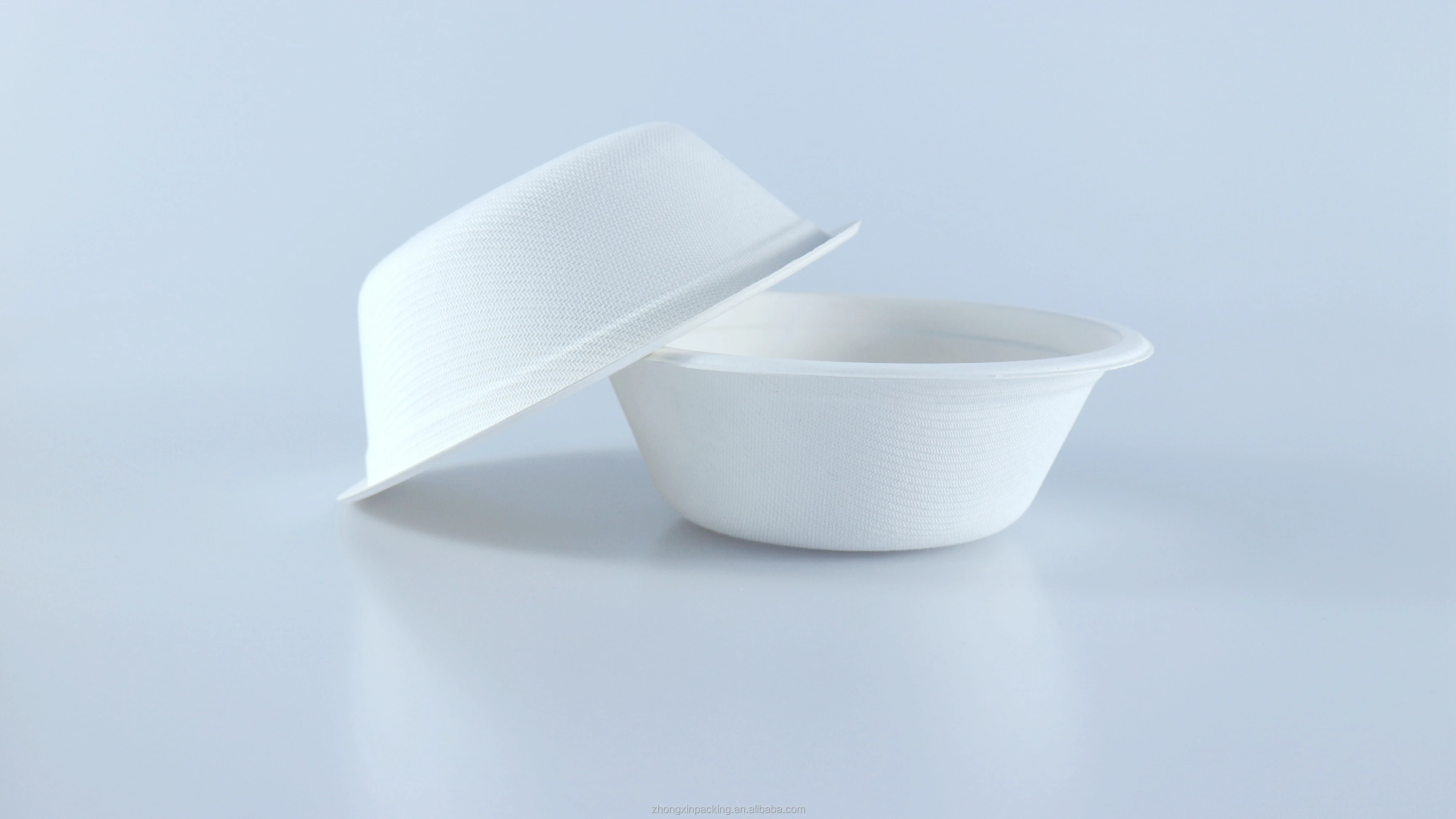 Top biodegradable disposable tableware bagasse Paper bowl