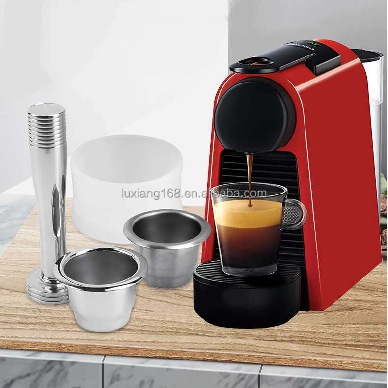 Nespresso 304 Stainless Reusable Capsules Refillable Filters Vertuo Coffee Pod Automatic Coffee Capsule