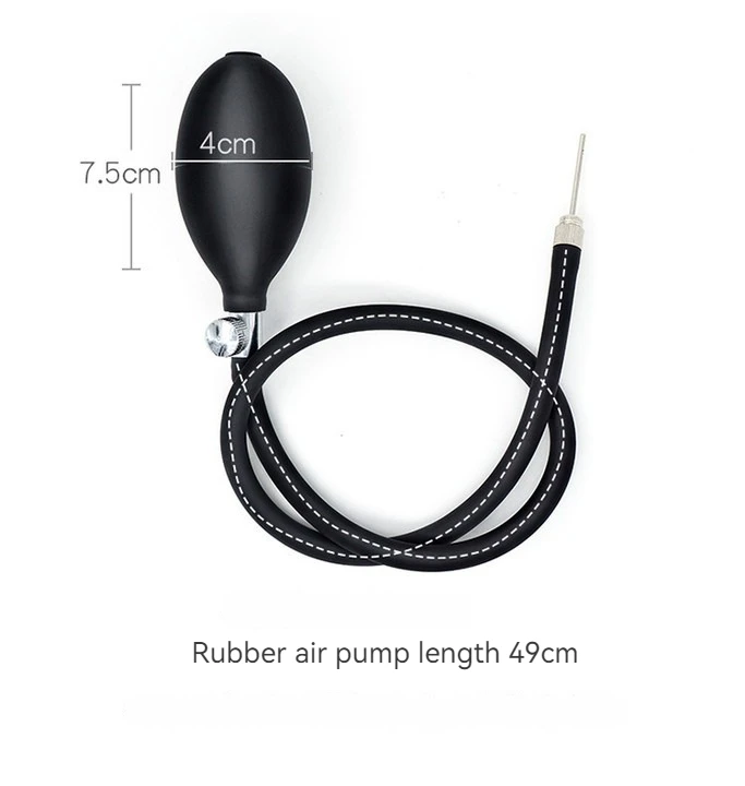 Other sex toys Popular double-bead inflatable anal plug bead lock vibrating anal training anal plug dilator sex toy