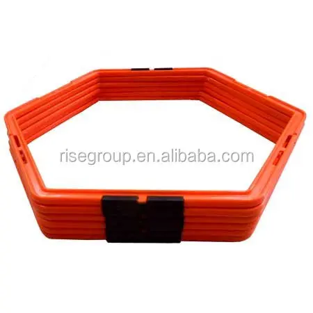 2024 Custom Hexagonal Fitness Equipment Exercises Sports Speed Training Agility Ladder