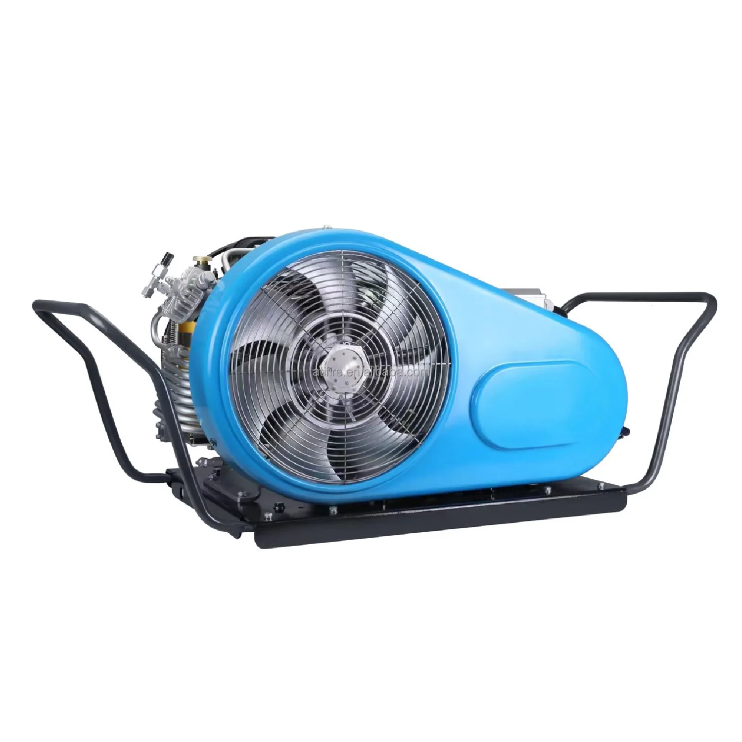 ATI-FIRE 300L 350bar Air Compressor for Breathing Equipment SCBA Gas Cylinder SCUBA Refilling Machine Pertol/Electric Version