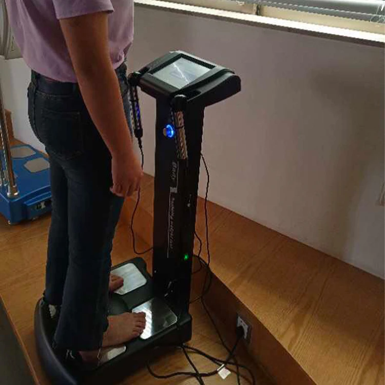 3d measure height weight bmi scale body composition analyzer quantum magnetic resonance fat health body analyzer machine price