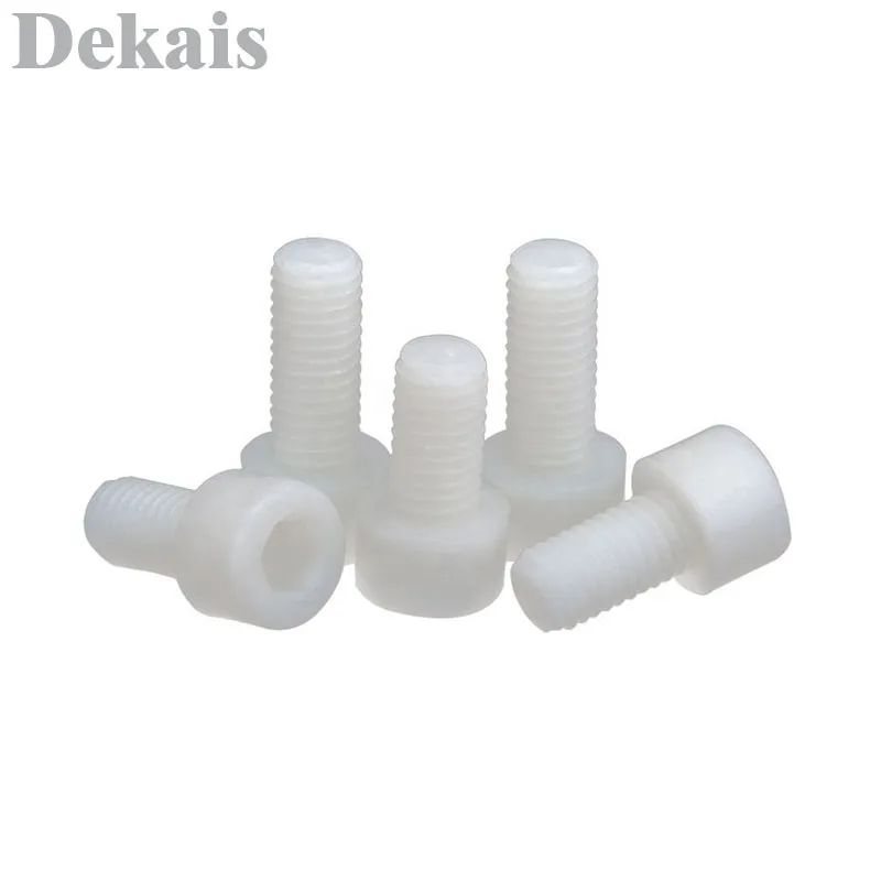 Nylon Screws With Nuts Head Screw Bolt Frame Assortment M4X60 Plastic M14 Black Photo Slotted Pan Quality Factory Price