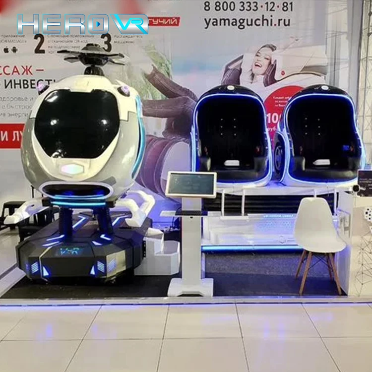 Образование HEROVR Виртуальная реальность VR Games 9D подержанное кинооборудование для продажи