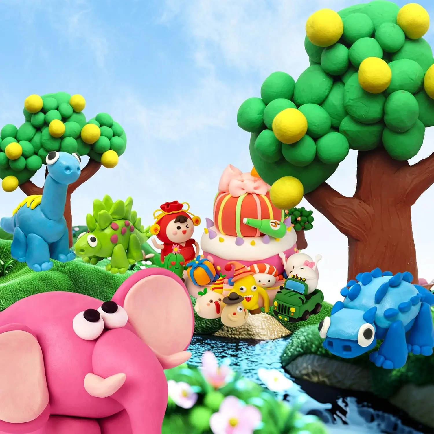 Оптовая Продажа с фабрики Экологически чистая мягкая глина 500 г многоцветный Пластилин для детей пластилин пластилина Набор изготовления слайма «DIY»