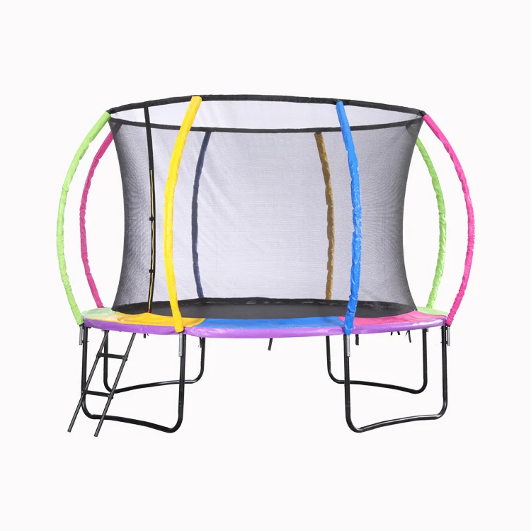 Zoshine 10FT Pumpkin Family Outdoor Trampoline Windproof PVC Material Fiberglass Poles Best Selling Unisex Indoor Trampoline