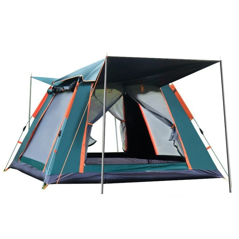 2023 New Upgrade Fully Automatic Quick Open Thickened Rainproof Tent Outdoor Camping Beach Picnic Tent