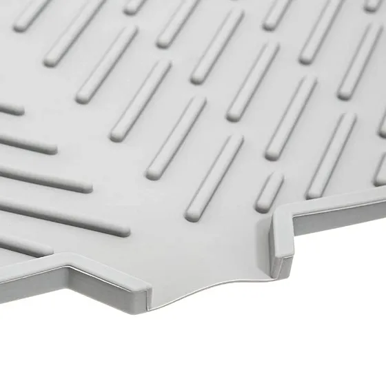 2022 новый силиконовый коврик для сушки посуды большой размер